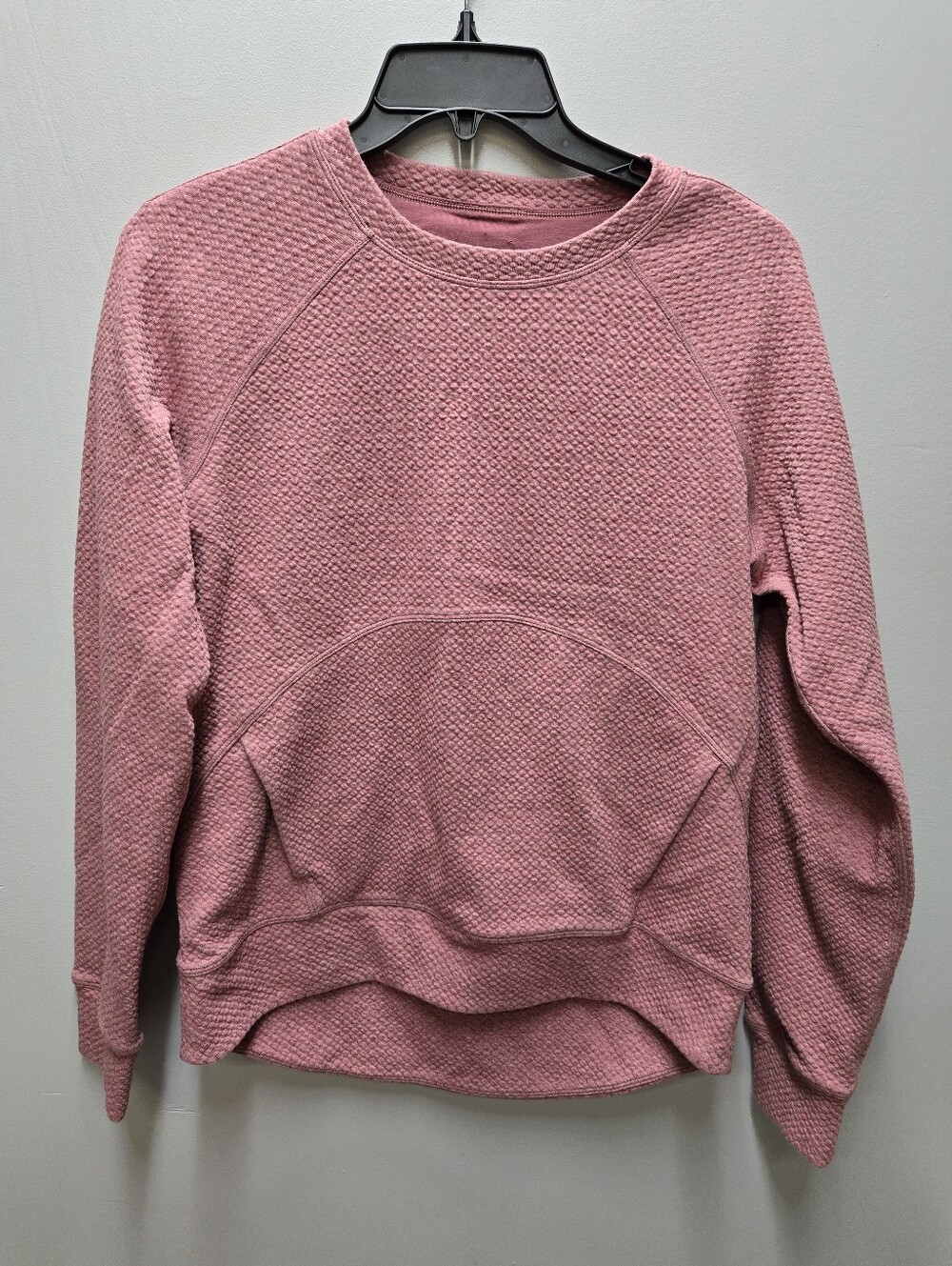 Lululemon Catch a Moment Crew Athleisure Textured Sweatshirt No Tag Womens 6
